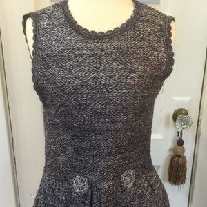 Metallic Dress//Chic Little Devil by Manoush L